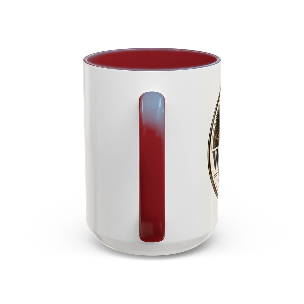 Whiskey & Cedar Accent Coffee Mug — Rustic Outdoorsman 11/15oz