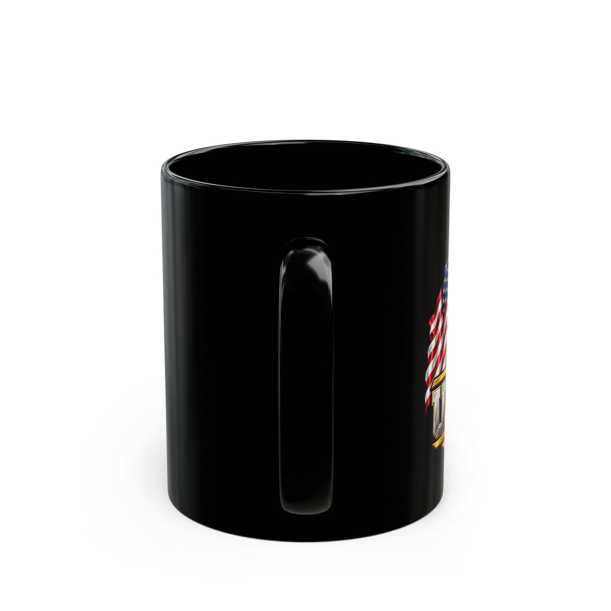 Army Patriot Mug — American Flag Military Coffee Cup