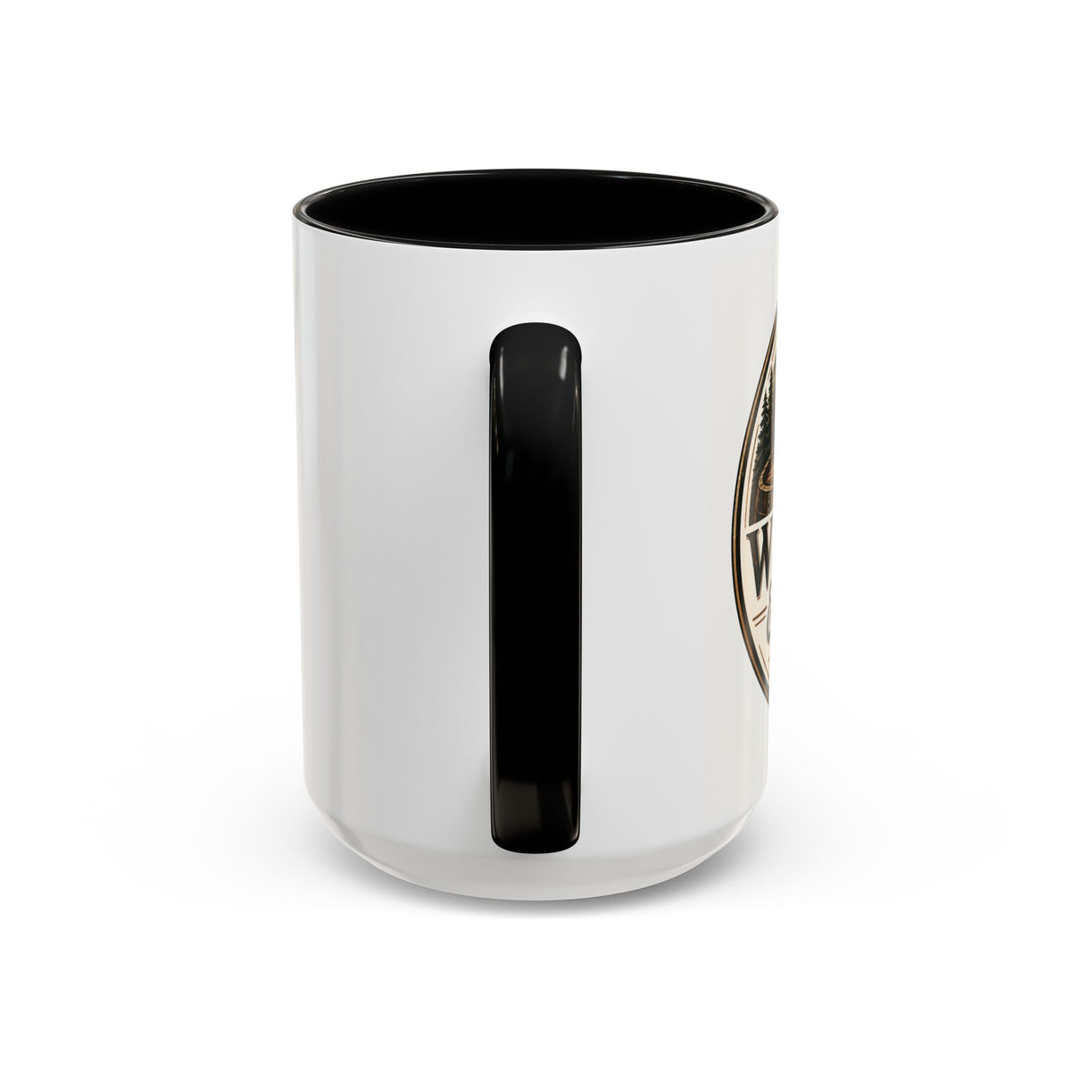 Whiskey & Cedar Accent Coffee Mug — Rustic Outdoorsman 11/15oz