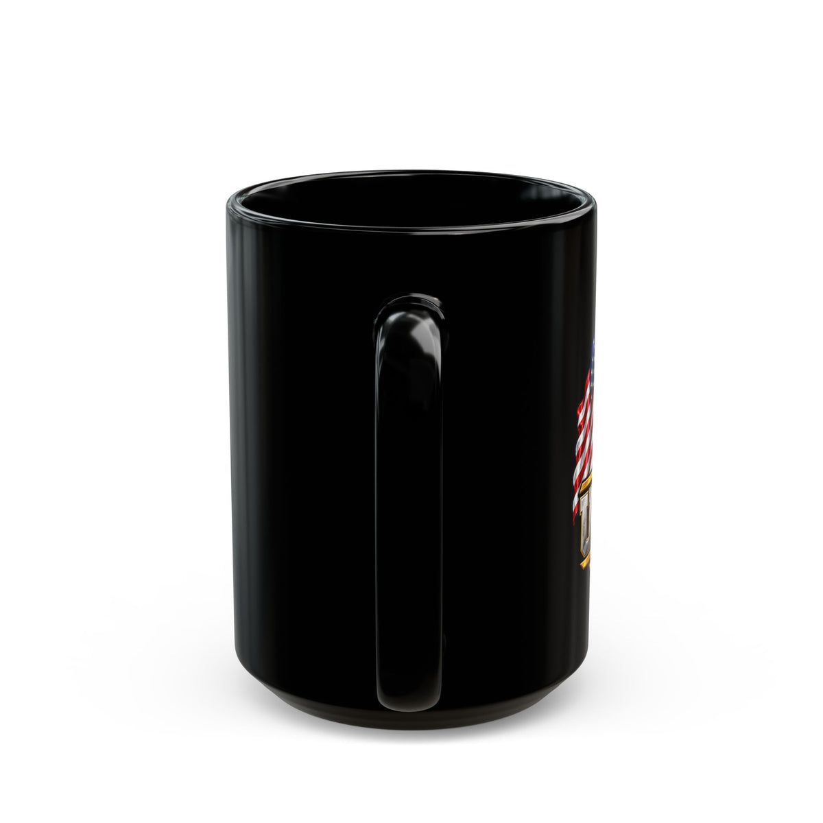 Army Patriot Mug — American Flag Military Coffee Cup