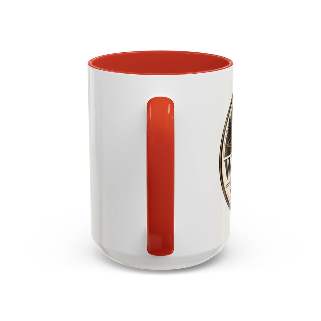 Whiskey & Cedar Accent Coffee Mug — Rustic Outdoorsman 11/15oz